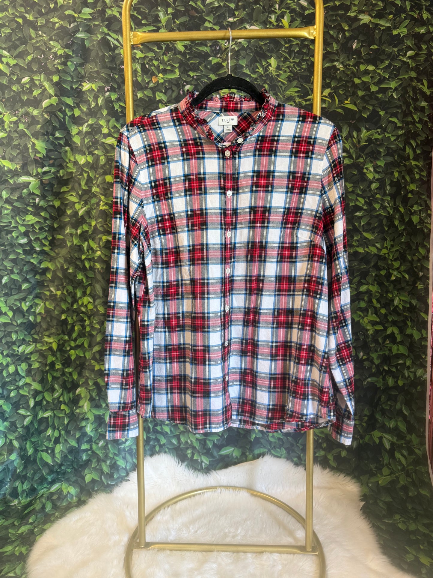 J. Crew button up top