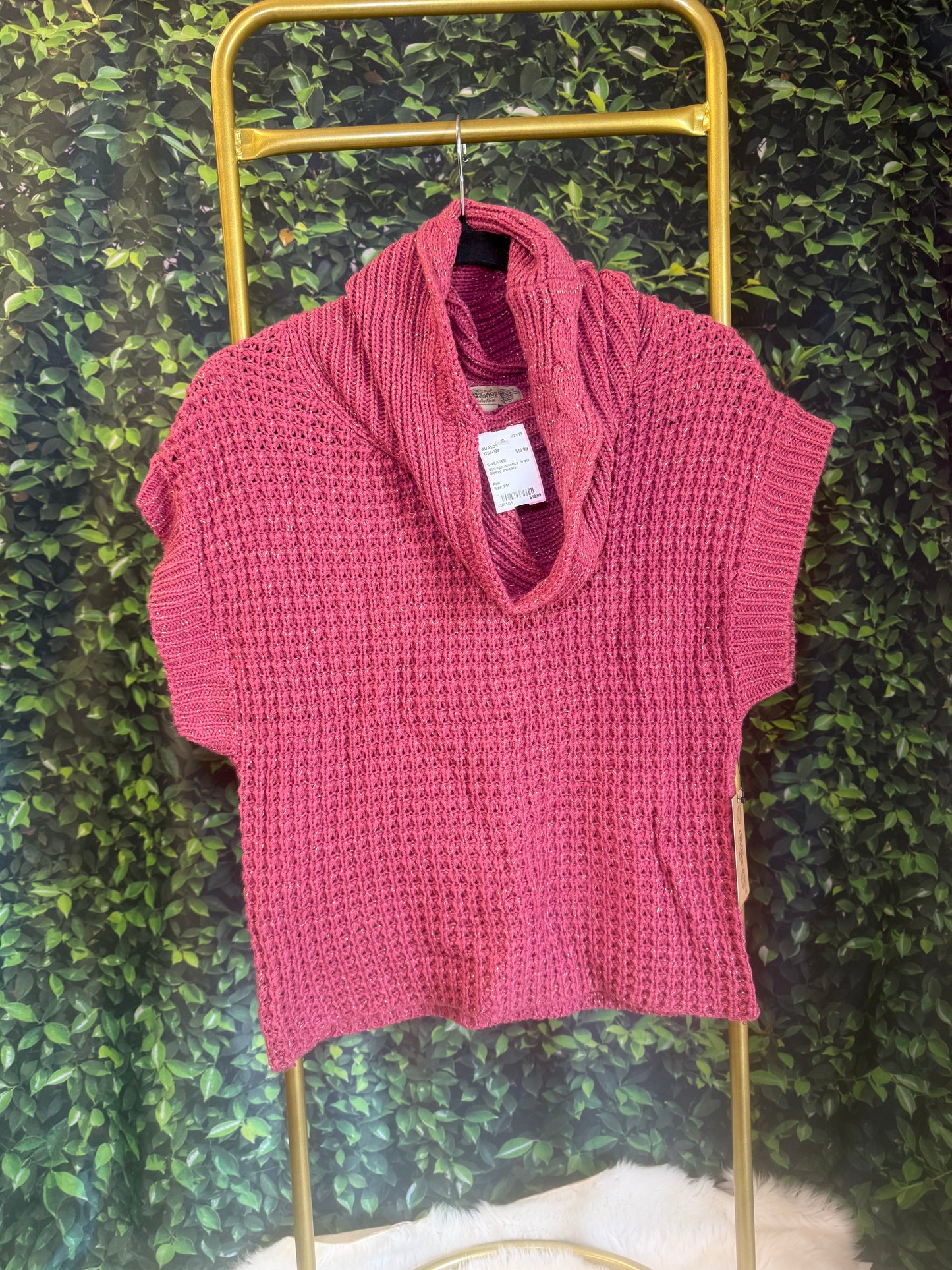 Vintage America short sleeve sweater