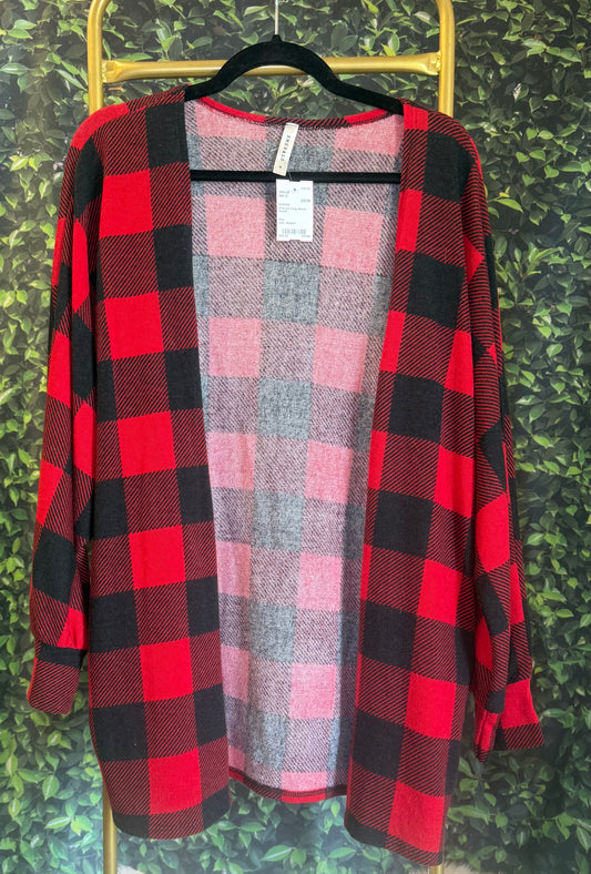 Emerald long sleeve duster