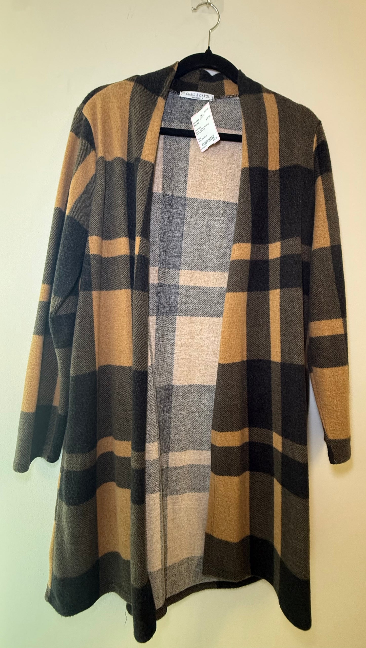 Chris & Carol long sleeve duster