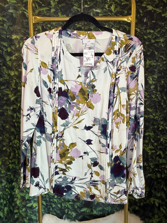 J Jill long sleeve top