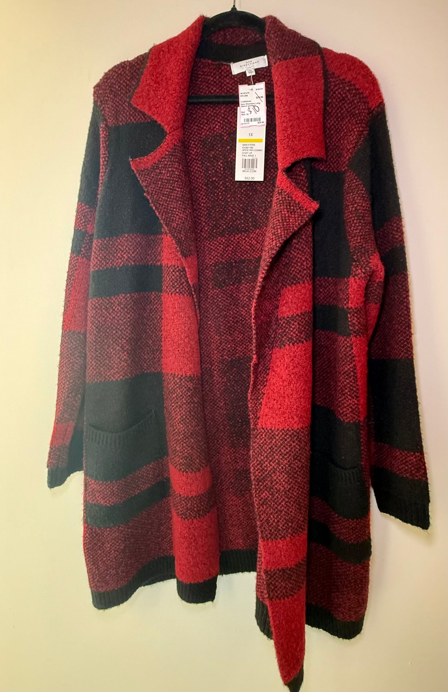 New Directions long sleeve cardigan