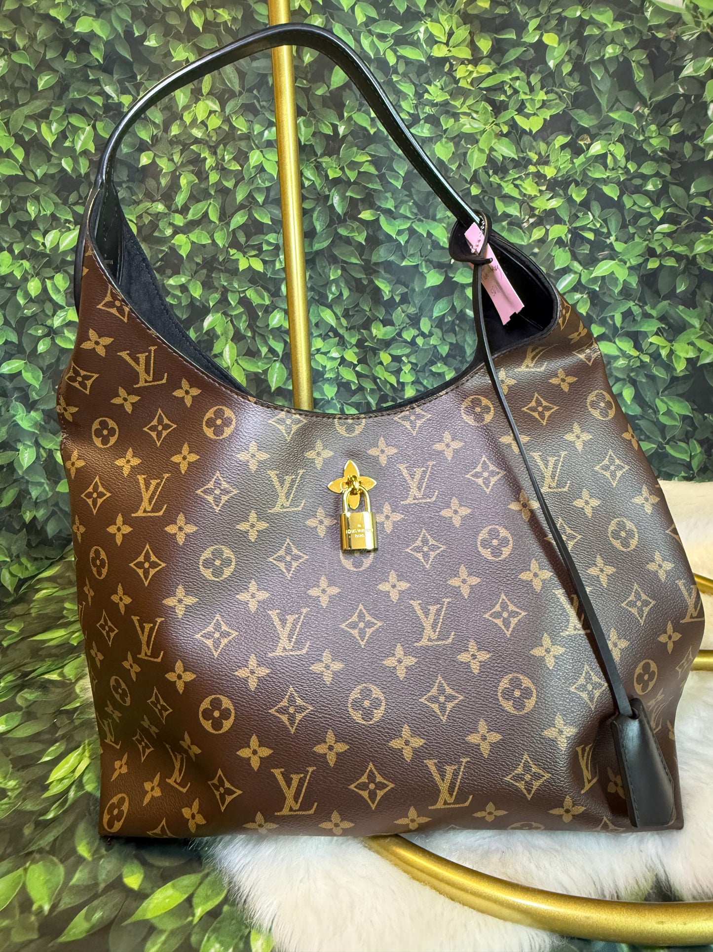 Louis Vuitton monogram flower shoulder bag