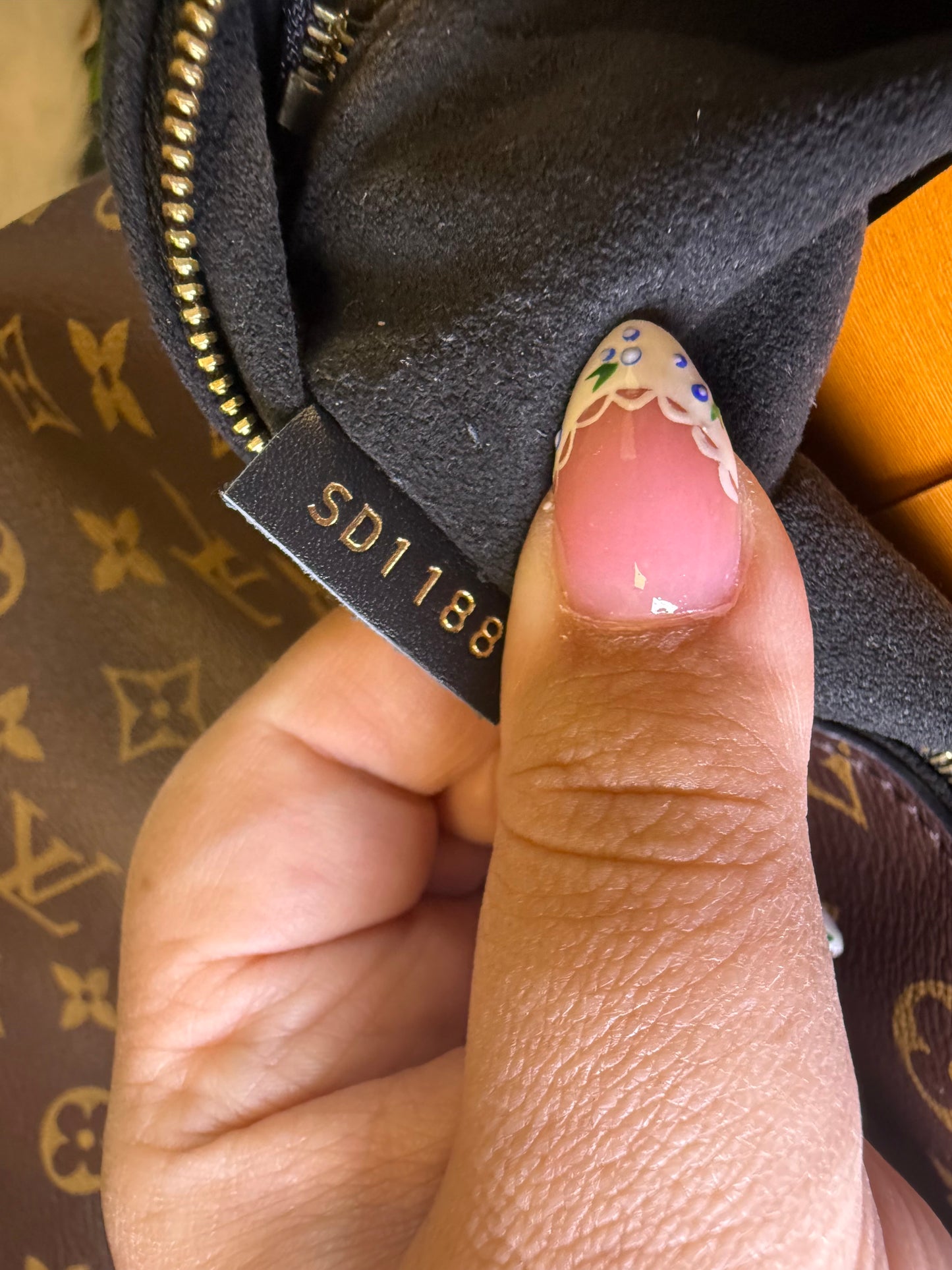 Louis Vuitton monogram flower shoulder bag