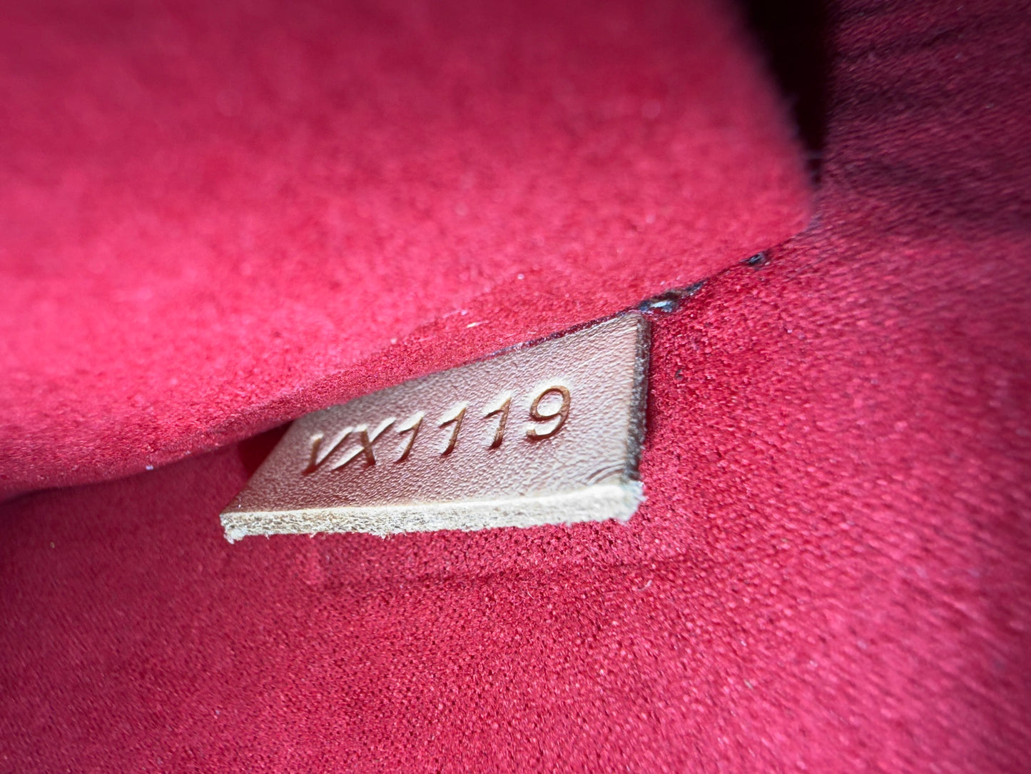 Louis Vuitton flower monogram canvas tote bag Cerise