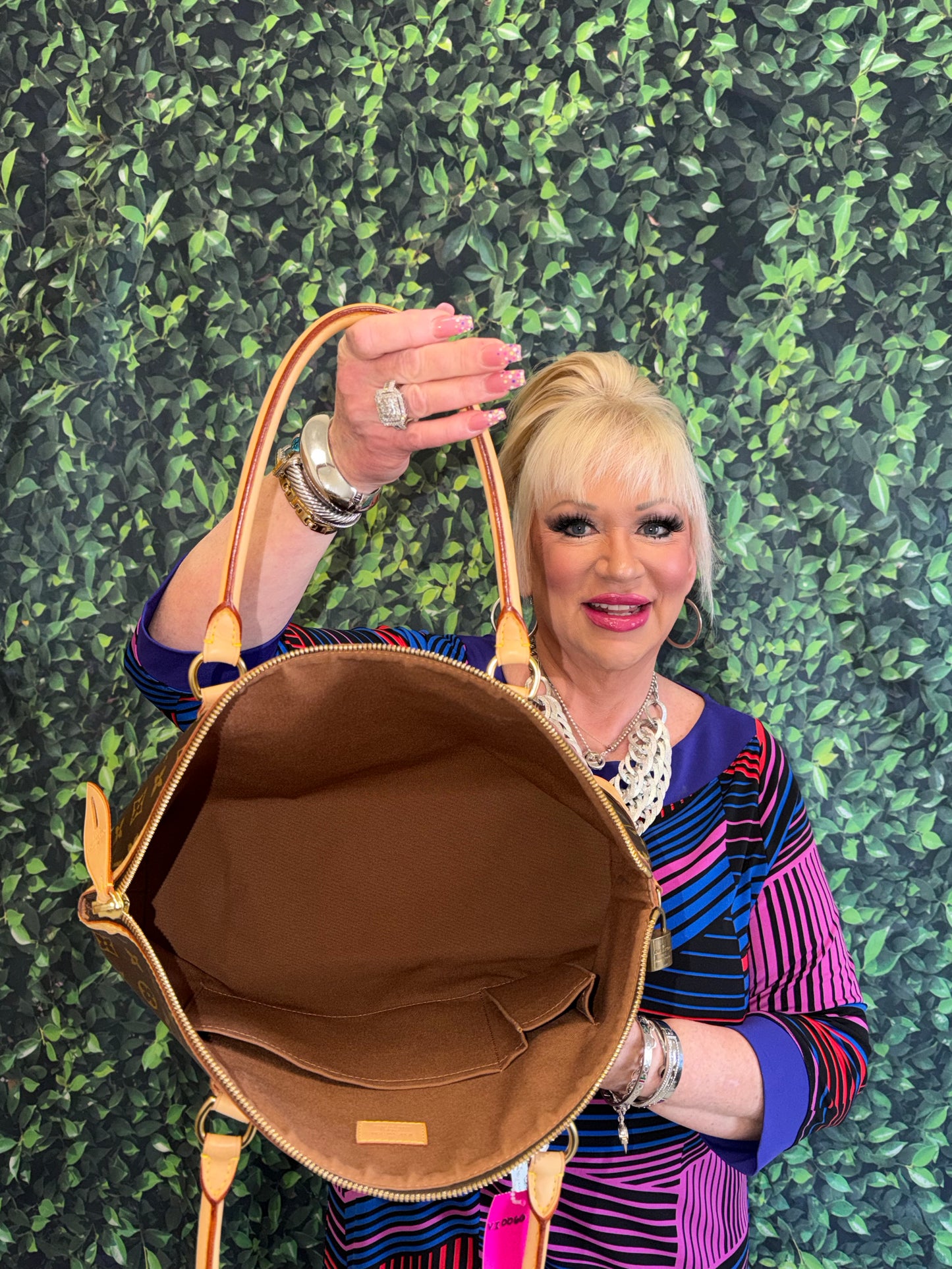 Louis Vuitton Lock It Oriental Shoulder Bag